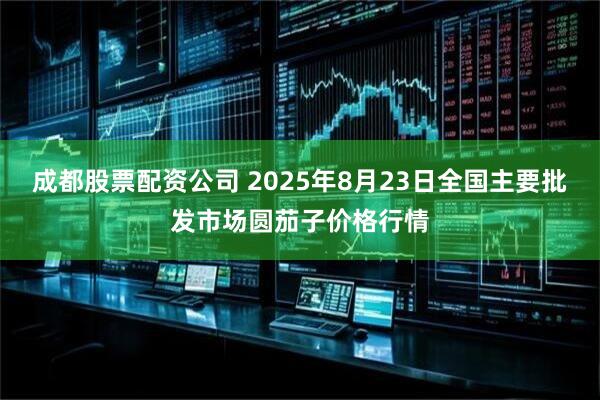 成都股票配资公司 2025年8月23日全国主要批发市场圆茄子价格行情